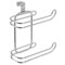 mDesign Over Tank Toilet Tissue Paper Roll Holder / Dispenser